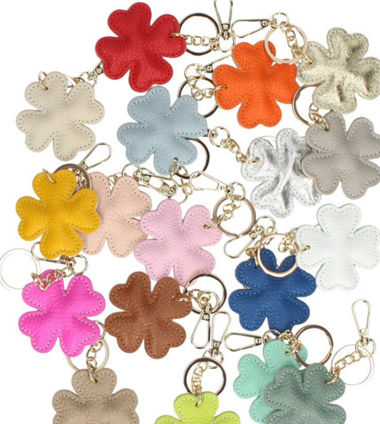 Four Leaf Clover Keyring/Bagcharm
