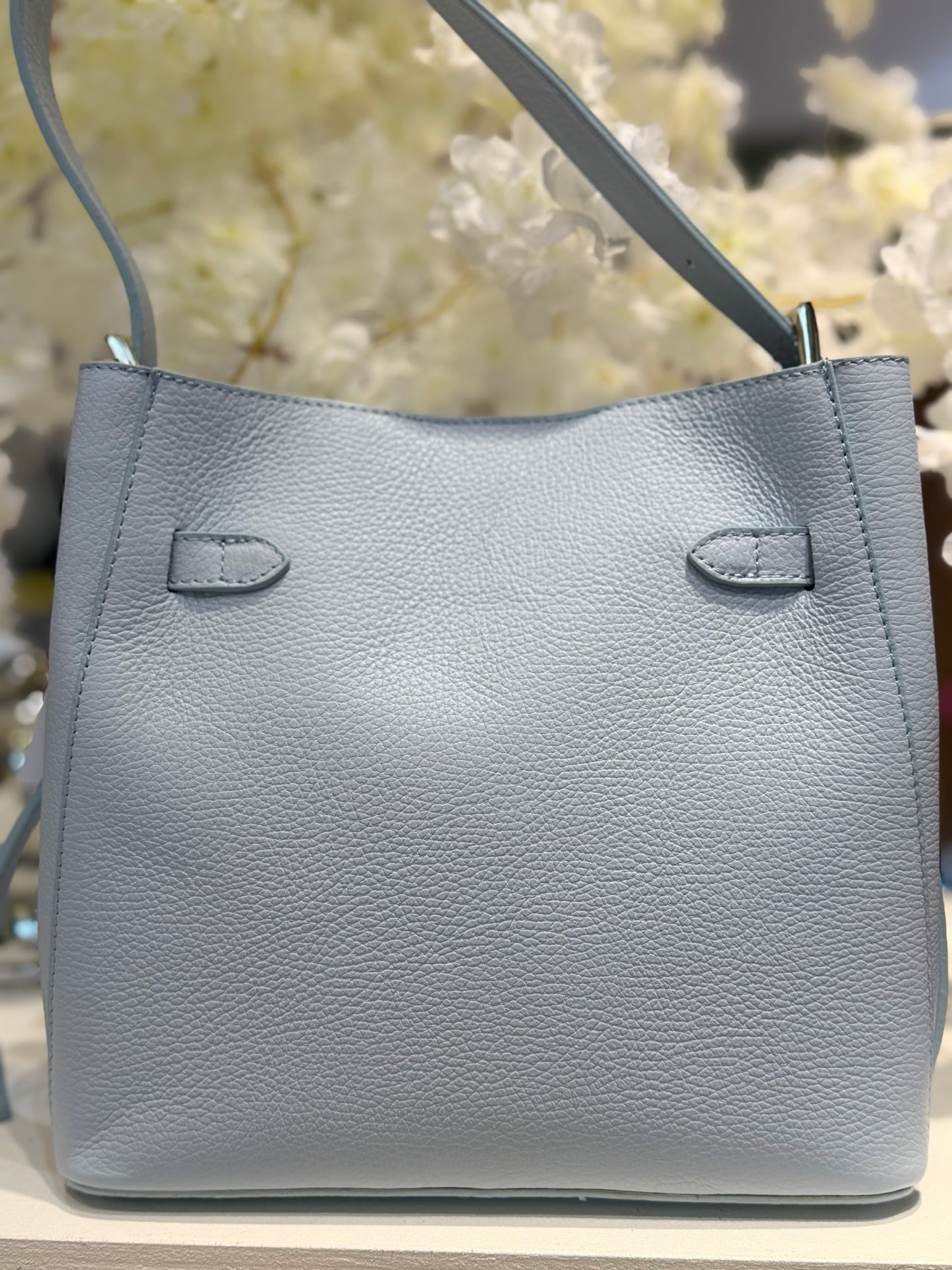 Ellie Leather Bag Blue