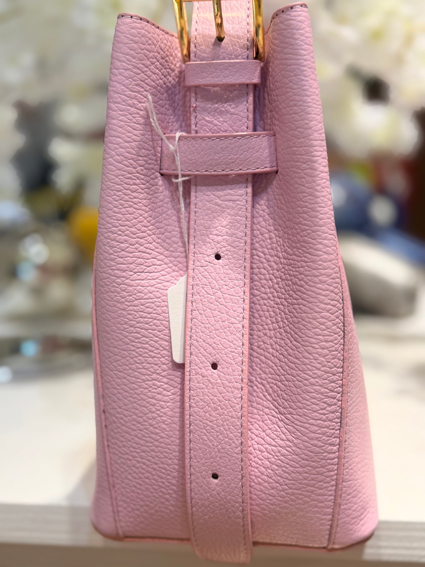 Ellie Leather Bag Pink