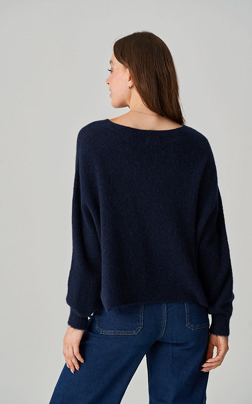 Alpaca Jumper Short In Navy