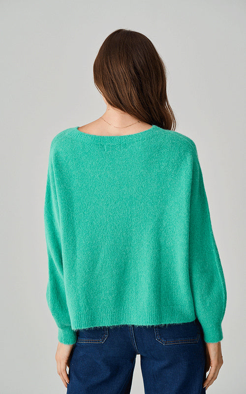 Alpaca Jumper Short In Green