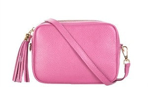 Italian Leather Crossbody/Box Bag