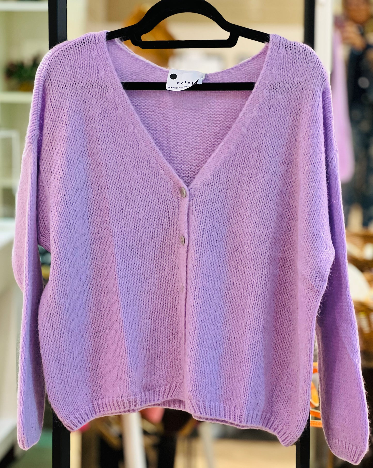Mohair Blend Cardigan