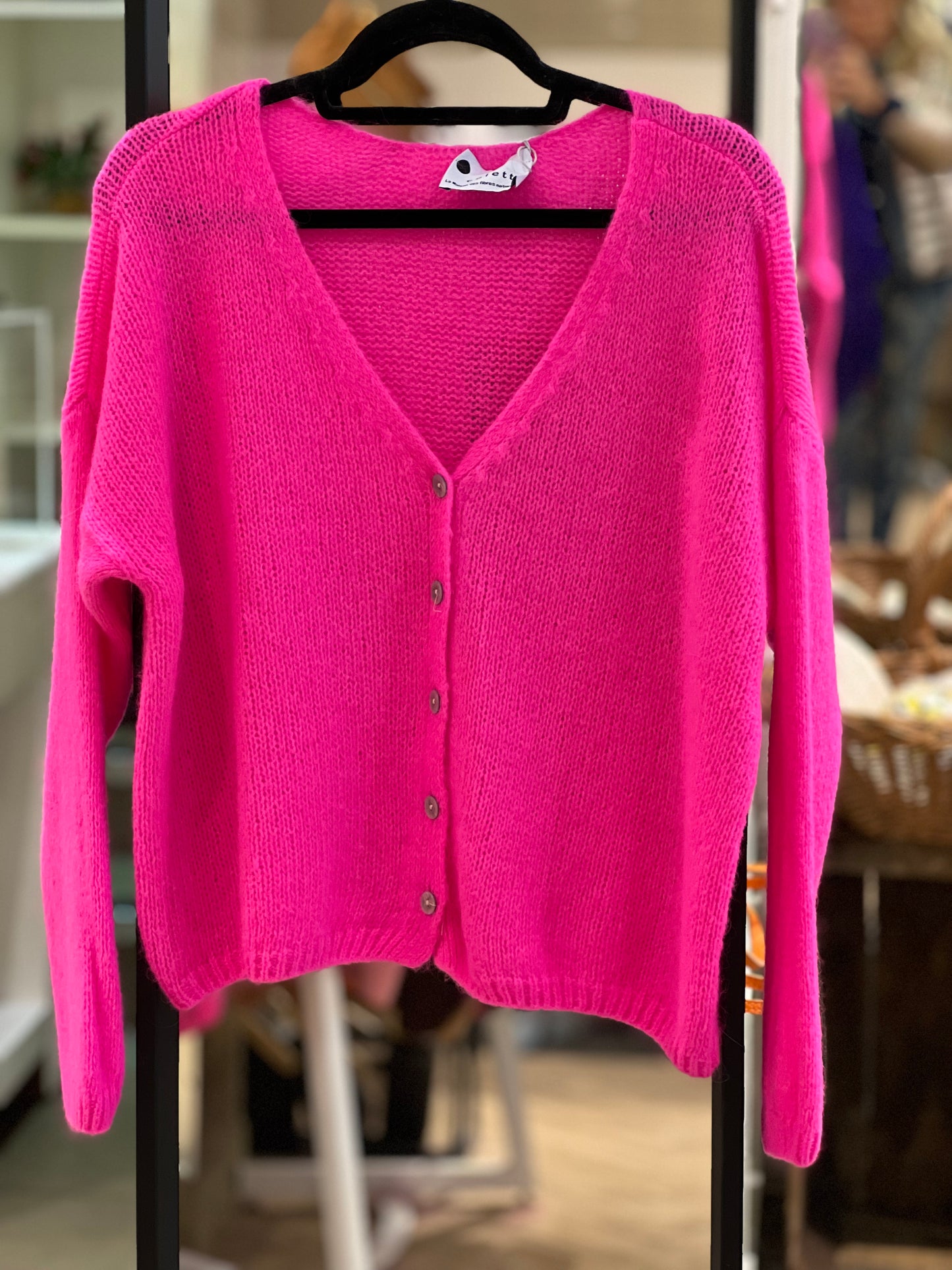 Mohair Blend Cardigan