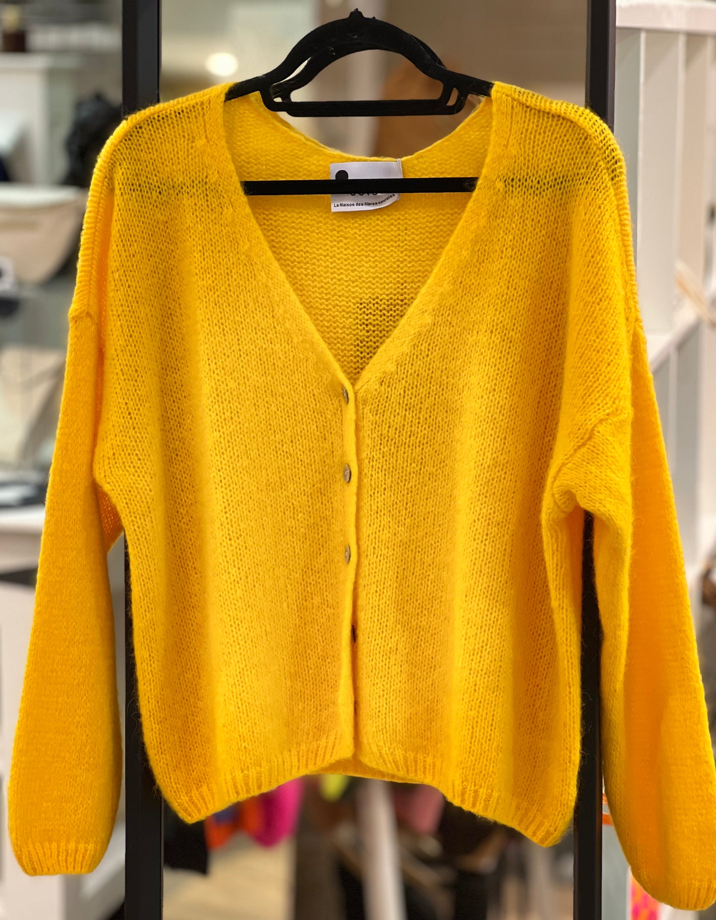 Mohair Blend Cardigan