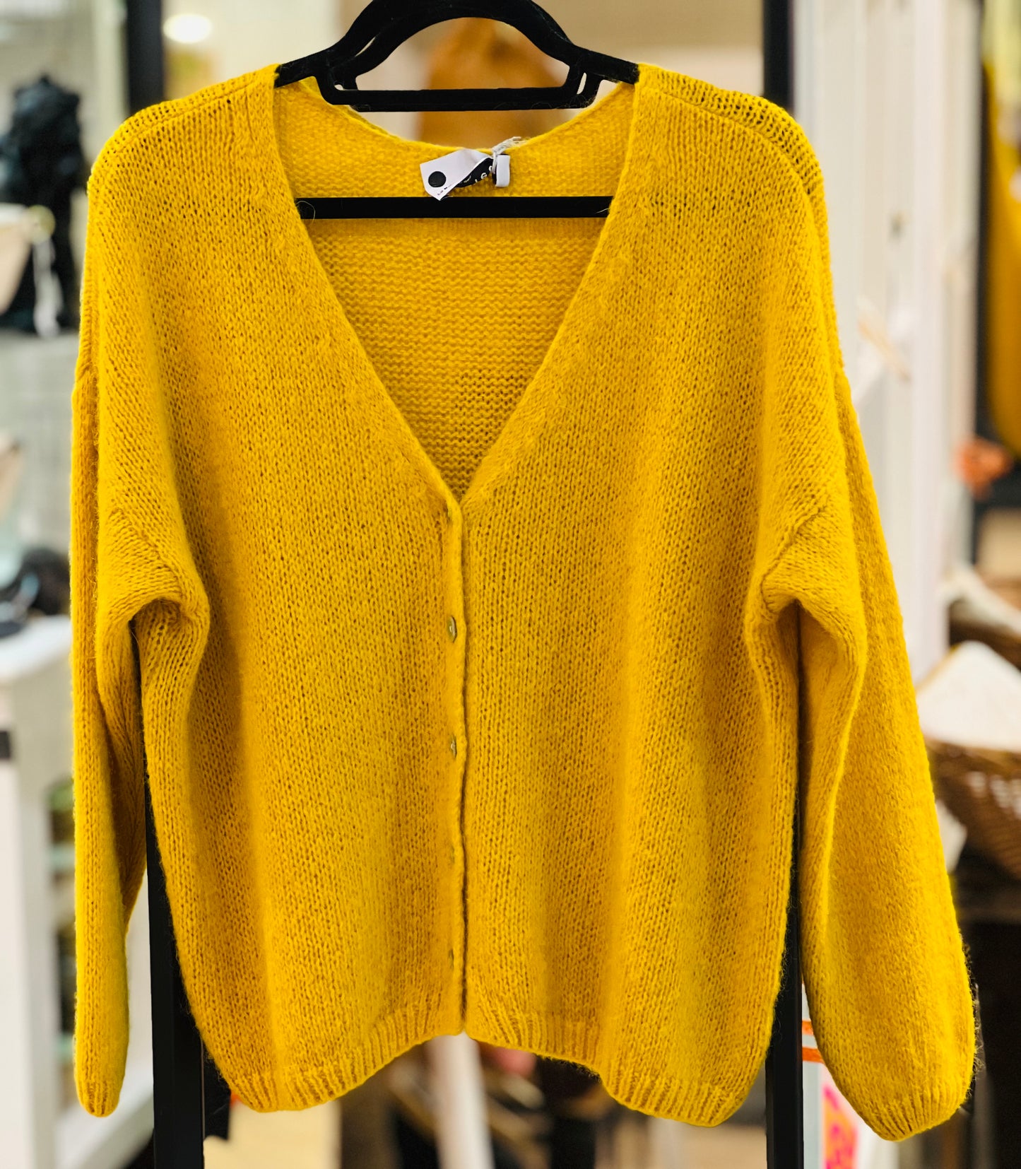 Mohair Blend Cardigan