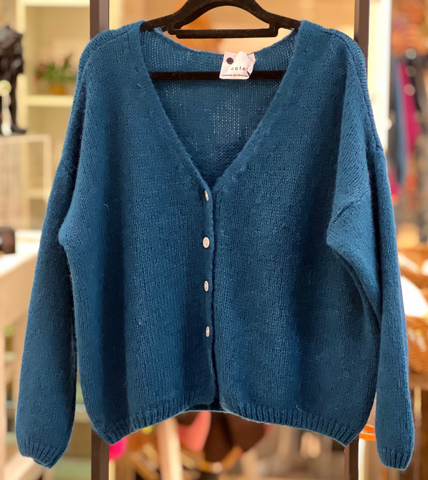 Mohair Blend Cardigan