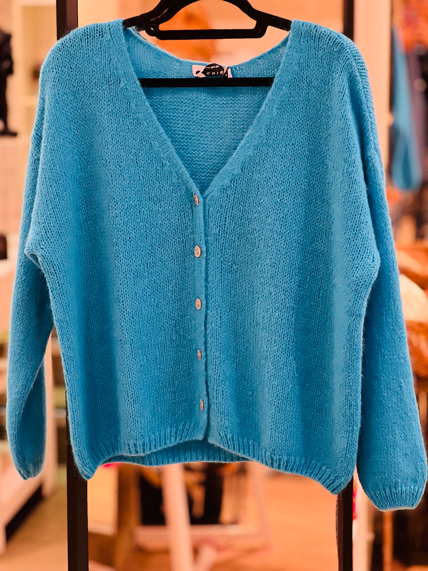 Mohair Blend Cardigan