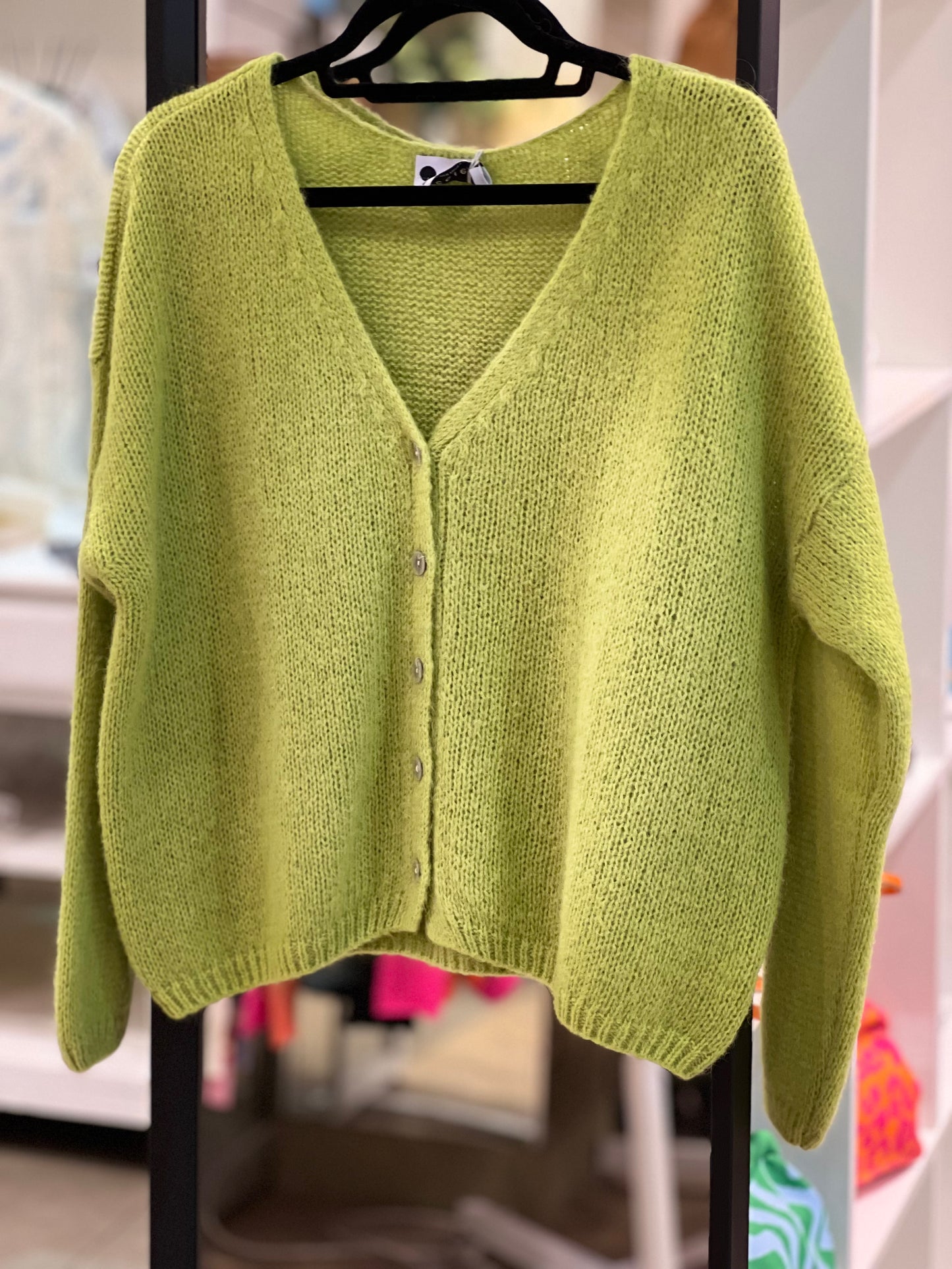 Mohair Blend Cardigan