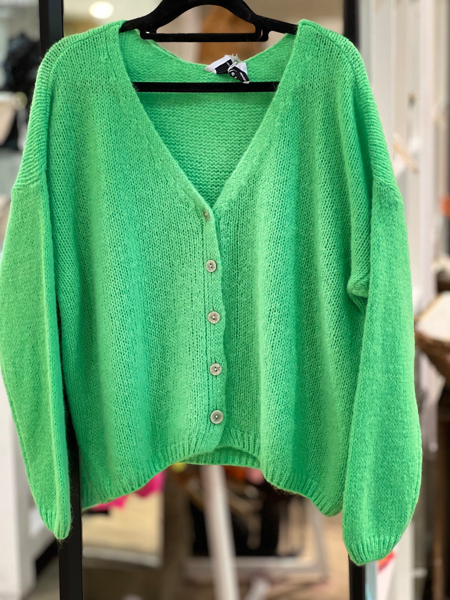 Mohair Blend Cardigan