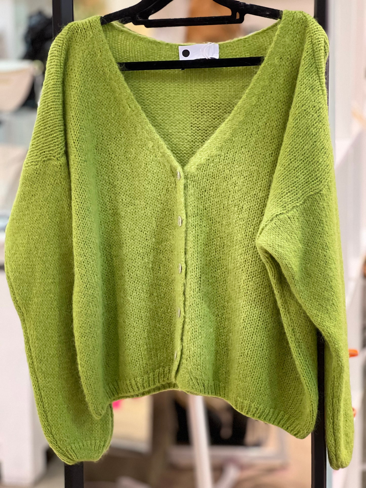 Mohair Blend Cardigan