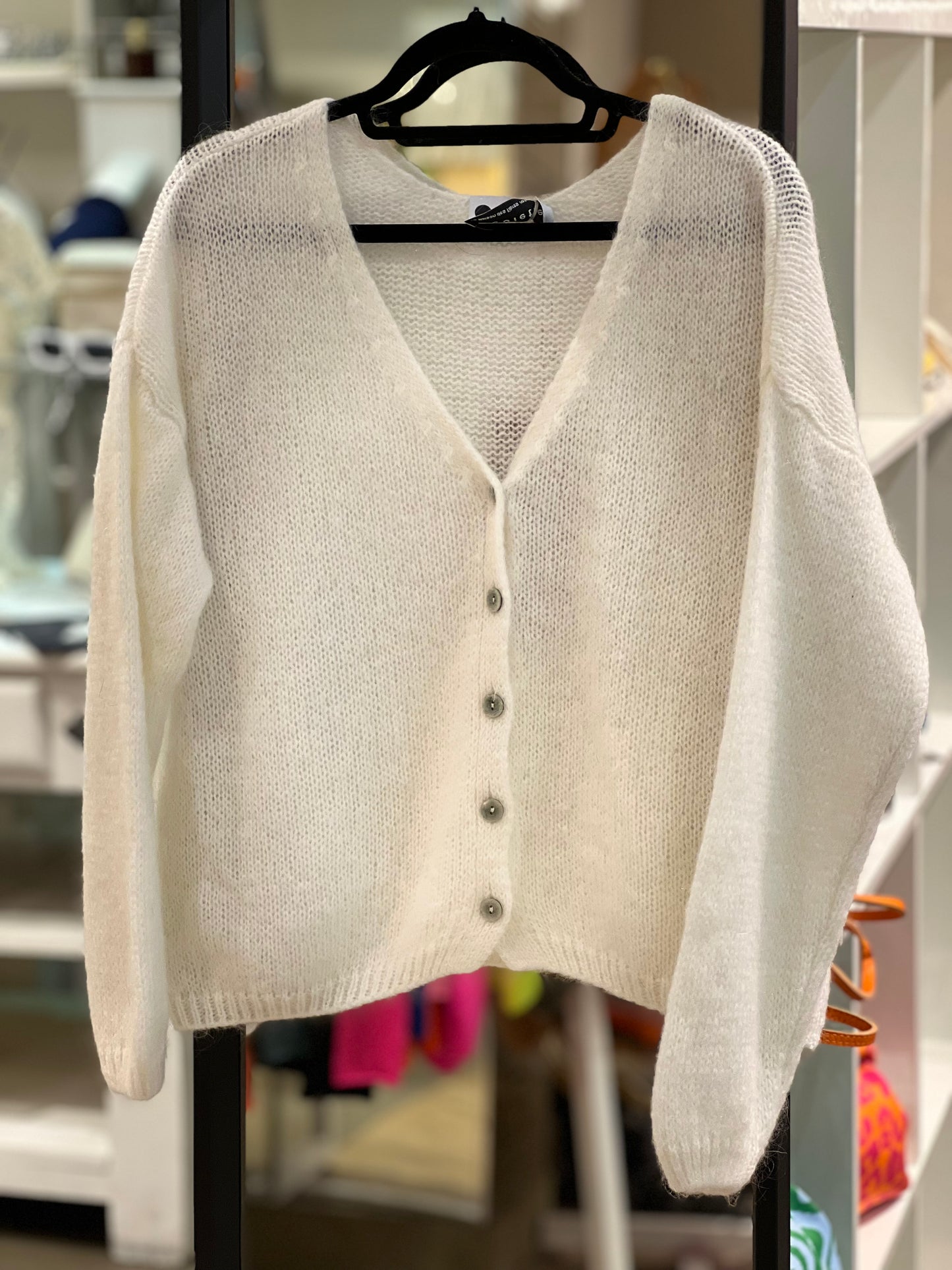 Mohair Blend Cardigan