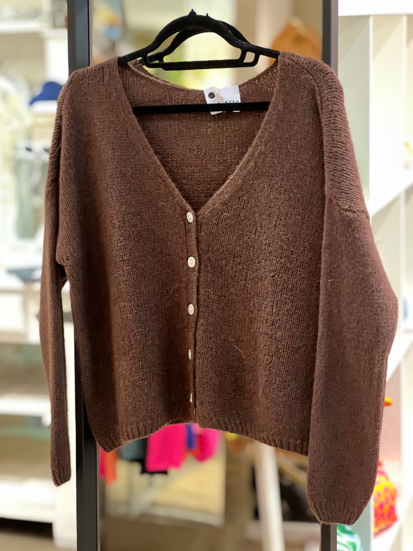 Mohair Blend Cardigan