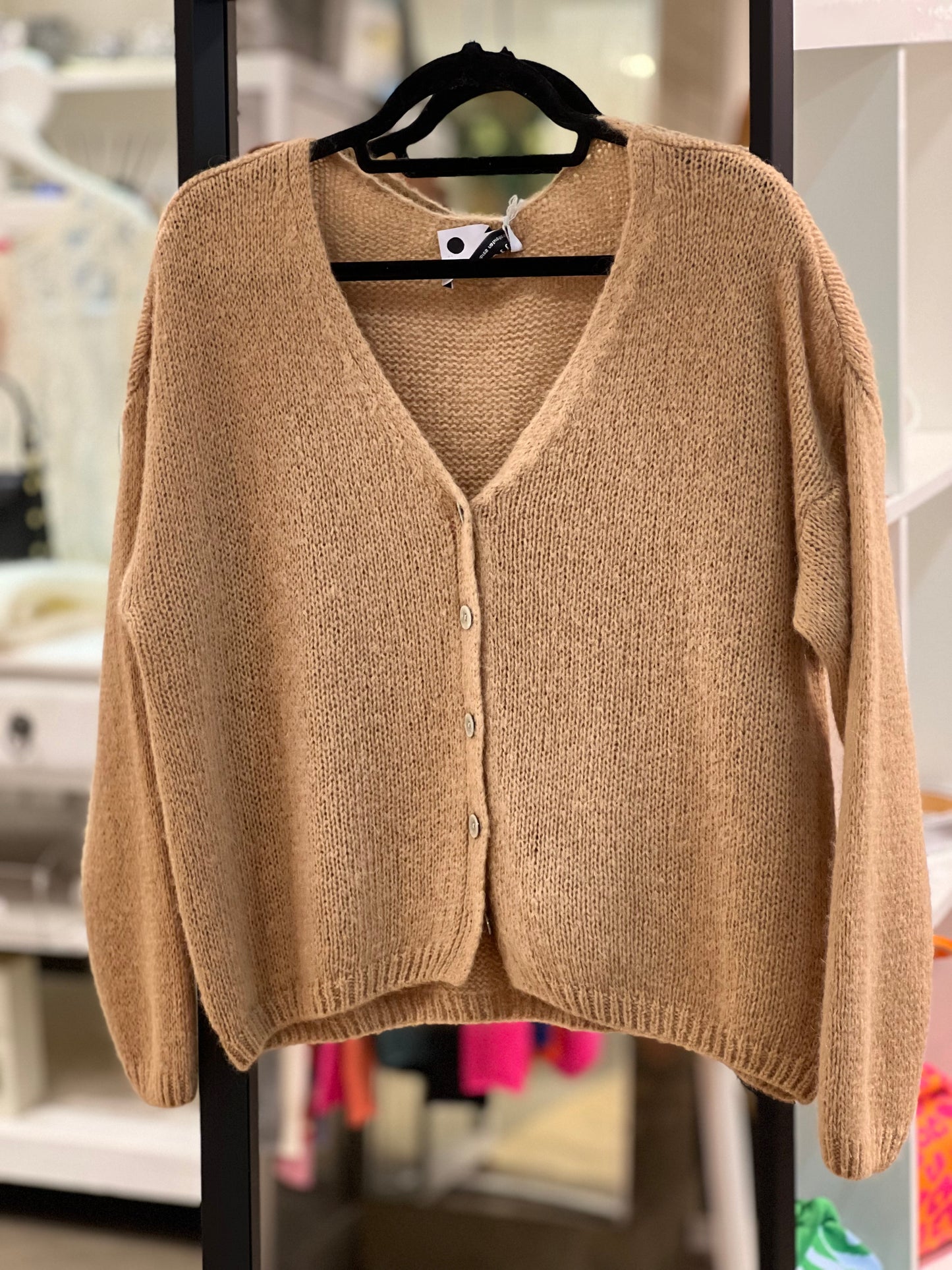 Mohair Blend Cardigan