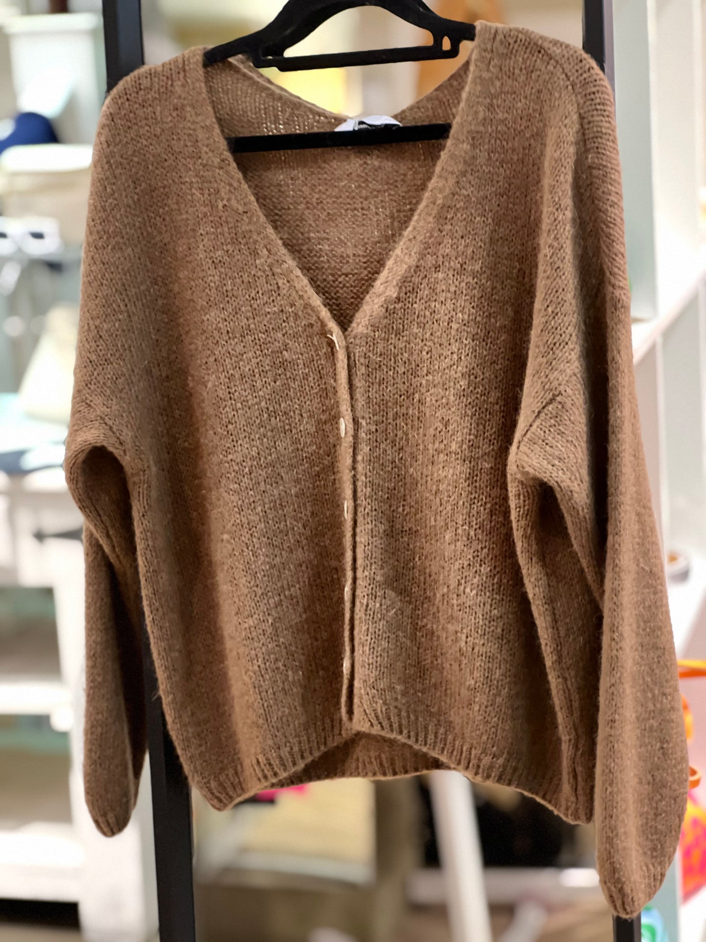 Mohair Blend Cardigan
