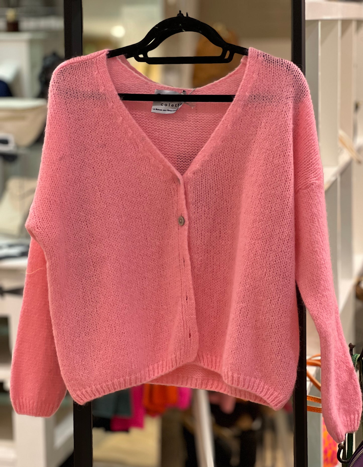 Mohair Blend Cardigan